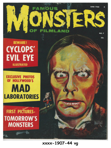 Famous Monsters of Filmland #007 © June 1960, Warren Publishing
